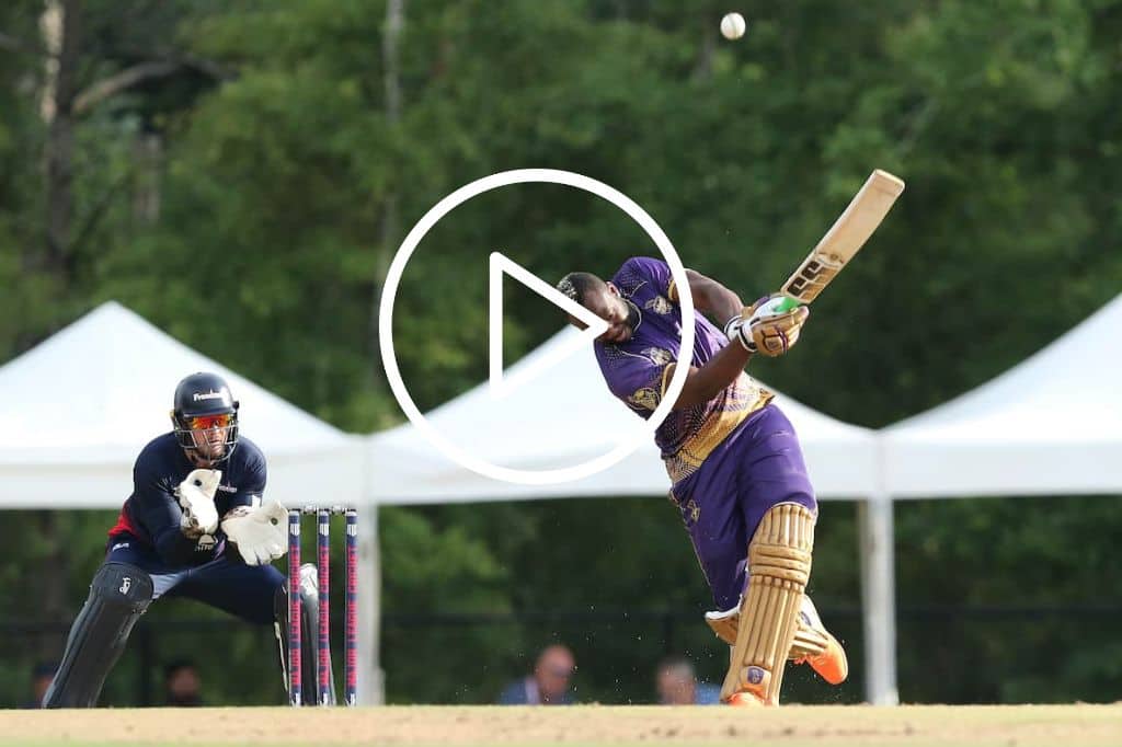 [Watch] Andre Russell Smashes a Jaw-Dropping Six to Reach His Fifty vs Washington Freedom